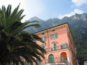 Riva am Gardasee beim Etschradweg