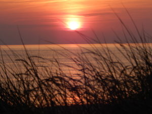 Sonnenuntergang an der Nordsee