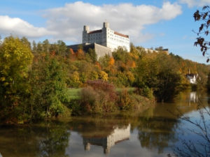 Willibaldsburg in Eichstätt oberhalb der Altmühl