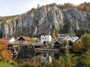 Essing an der Altmühl mit Bruck und Bruckturm