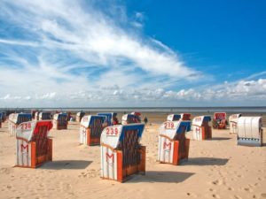Strand und Wattenmeer in Cuxhaven